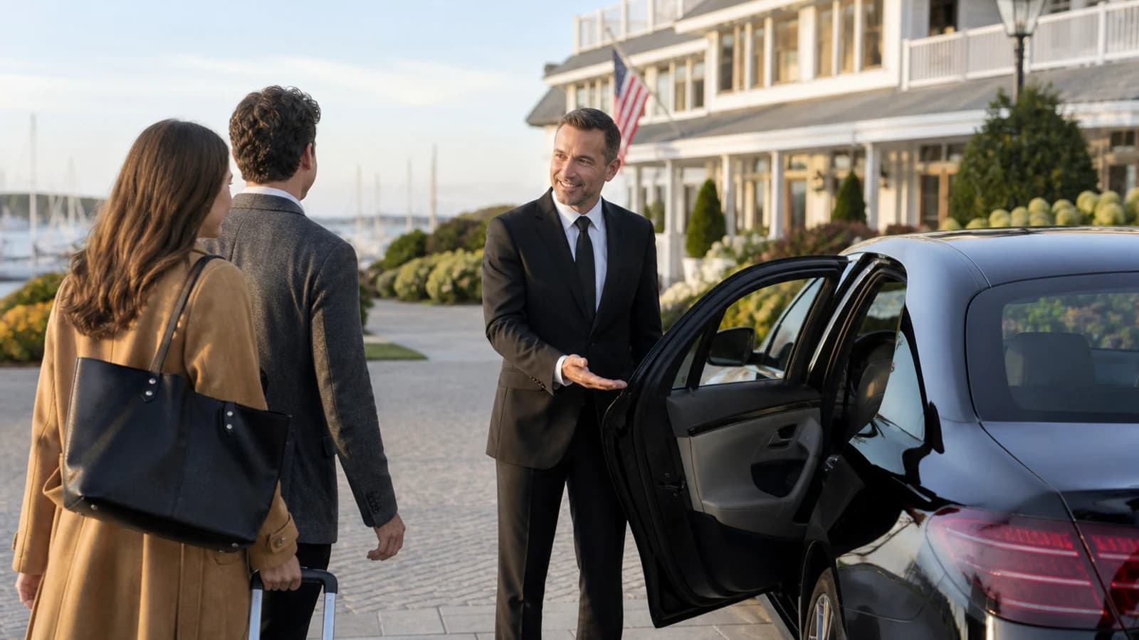 Professional chauffeur for Boston to Hyannis transfers
