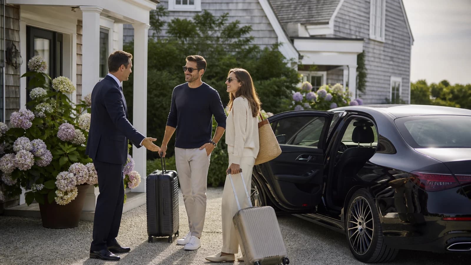 Professional chauffeur for Cape Cod and Logan transfers