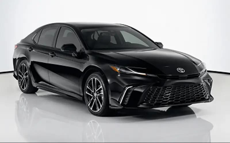 Black sedan