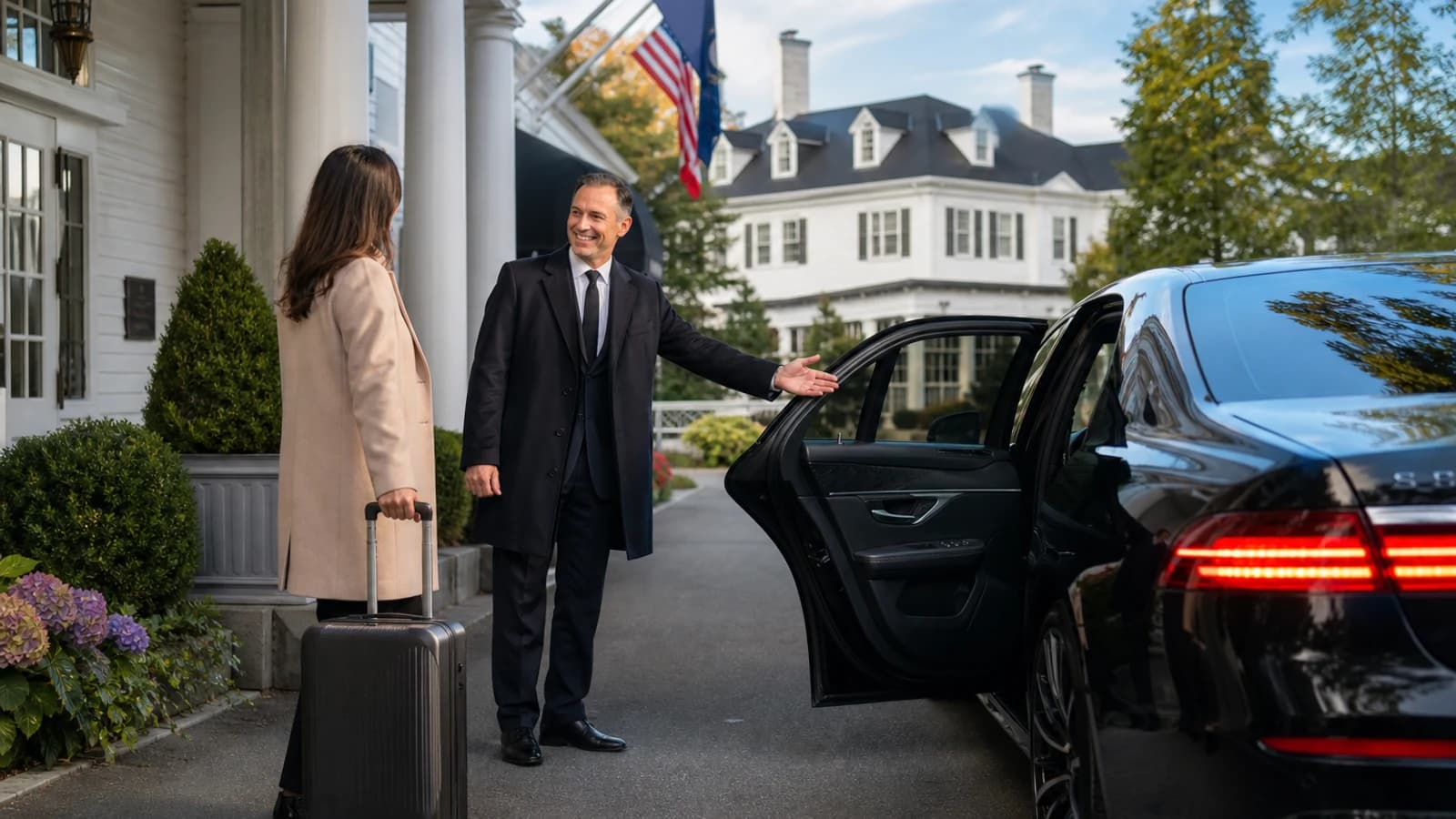 Professional chauffeur for Connecticut to Boston transfers